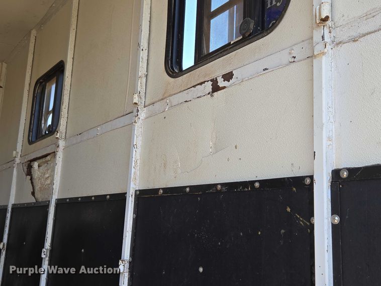 image for item EU3545 2001 Shop built horse trailer