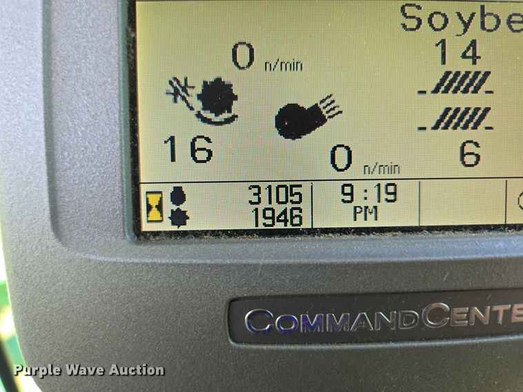 image for item EV1582 2008 John Deere 9570 STS RWA combine