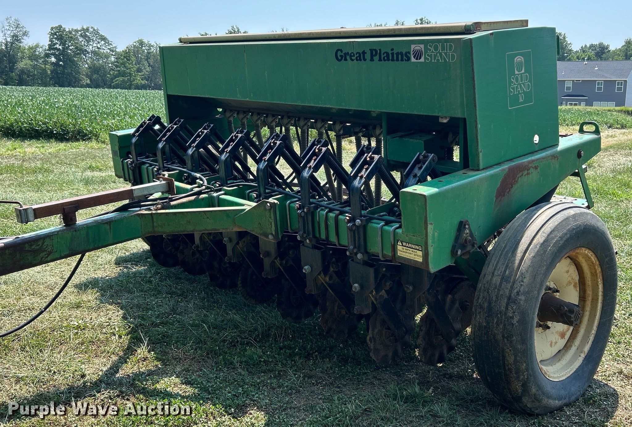 Great Plains Solid Stand 10 no-till grain drill in