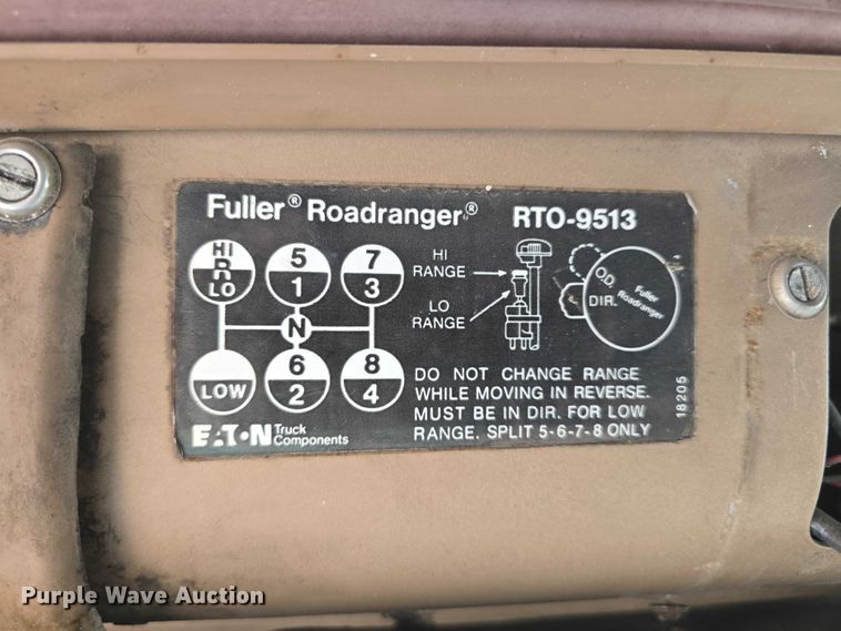 image for item DP8837 1979 International Transtar II semi truck