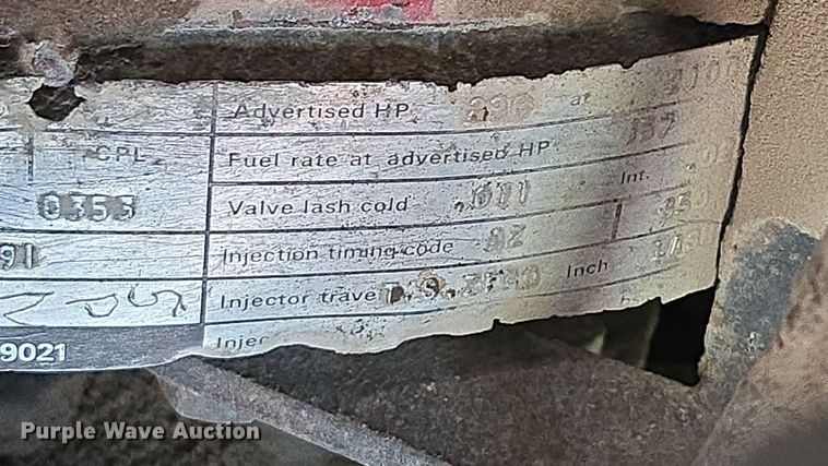 image for item DP8837 1979 International Transtar II semi truck