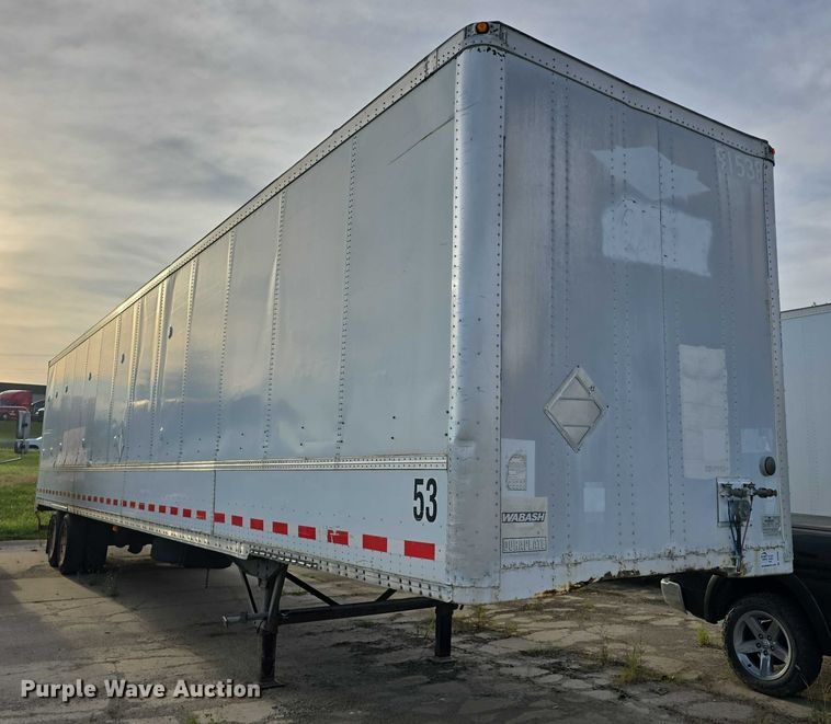 image for item DR3990 2000 Wabash National DVCVHPC dry van trailer