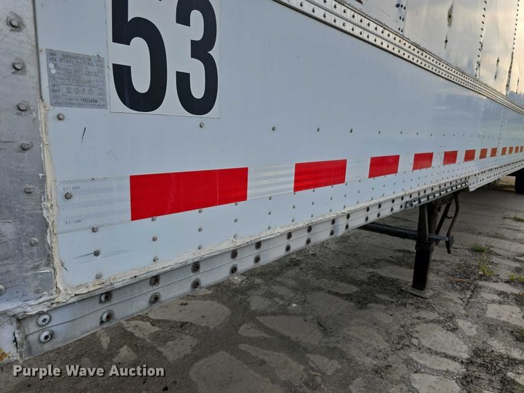 image for item DR3990 2000 Wabash National DVCVHPC dry van trailer