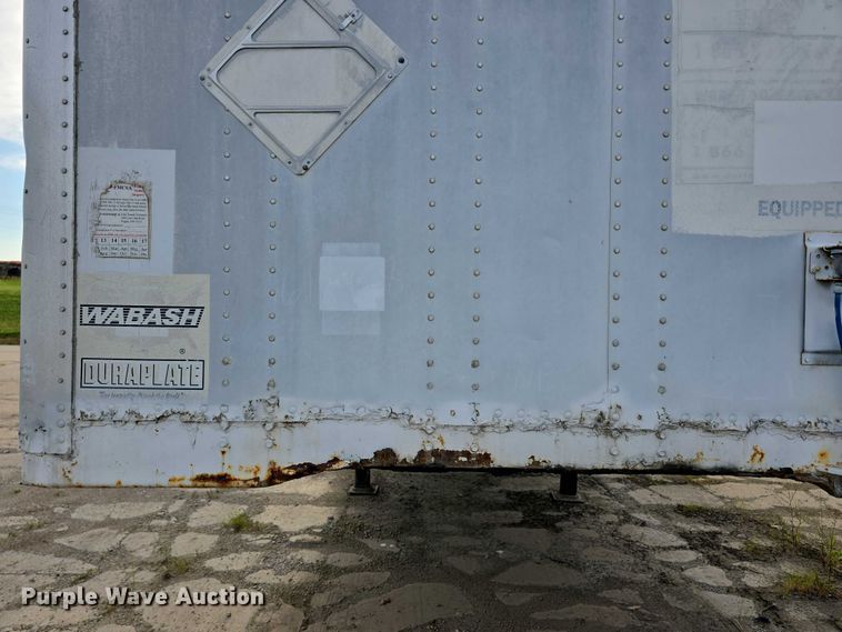 image for item DR3990 2000 Wabash National DVCVHPC dry van trailer