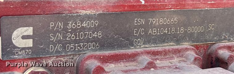 image for item DT3280 2007 International 9200i semi truck