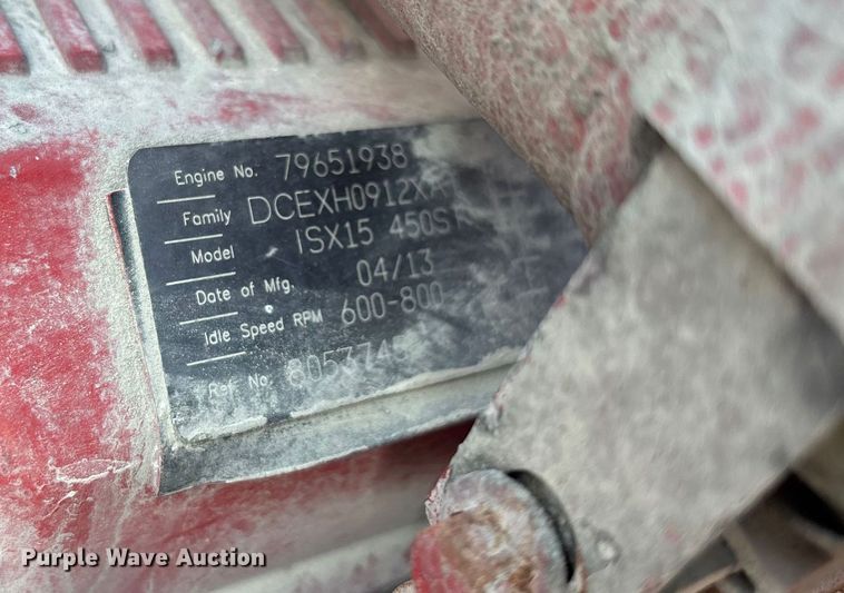 image for item DU1251 2014 International Pro Star Plus semi truck