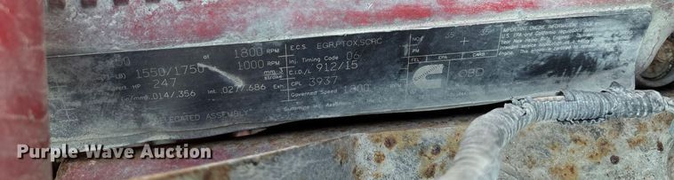 image for item DU1251 2014 International Pro Star Plus semi truck