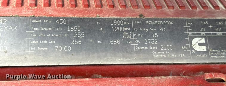 image for item DW6501 2008 International 9200i semi truck