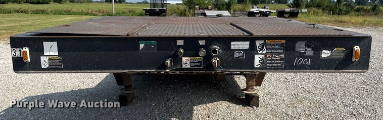 image for item DW6503 2008 Palomino MUV-ALL double drop deck hydraulic tail equipment trailer