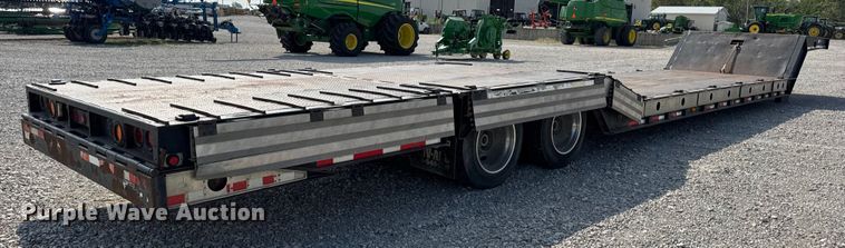 image for item DW6503 2008 Palomino MUV-ALL double drop deck hydraulic tail equipment trailer