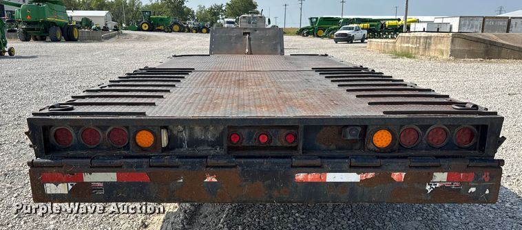 image for item DW6503 2008 Palomino MUV-ALL double drop deck hydraulic tail equipment trailer