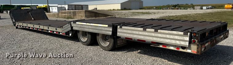 image for item DW6503 2008 Palomino MUV-ALL double drop deck hydraulic tail equipment trailer