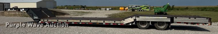 image for item DW6503 2008 Palomino MUV-ALL double drop deck hydraulic tail equipment trailer