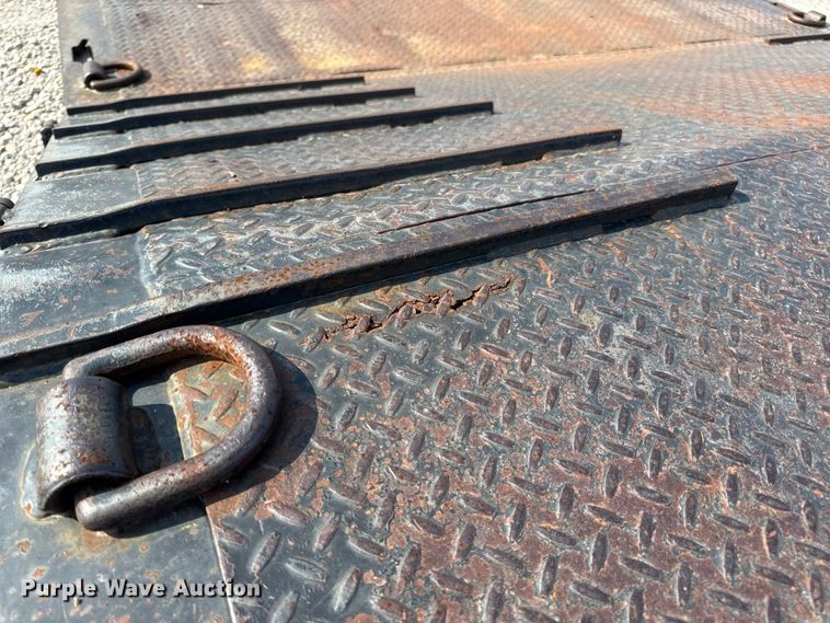 image for item DW6503 2008 Palomino MUV-ALL double drop deck hydraulic tail equipment trailer