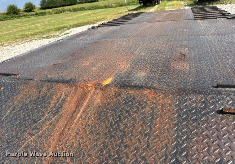 image for item DW6503 2008 Palomino MUV-ALL double drop deck hydraulic tail equipment trailer