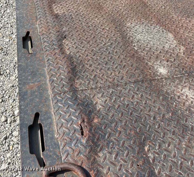 image for item DW6503 2008 Palomino MUV-ALL double drop deck hydraulic tail equipment trailer