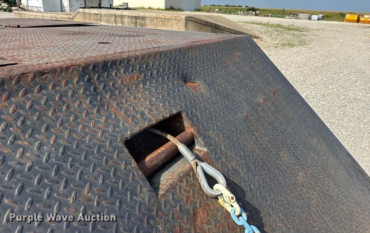 image for item DW6503 2008 Palomino MUV-ALL double drop deck hydraulic tail equipment trailer