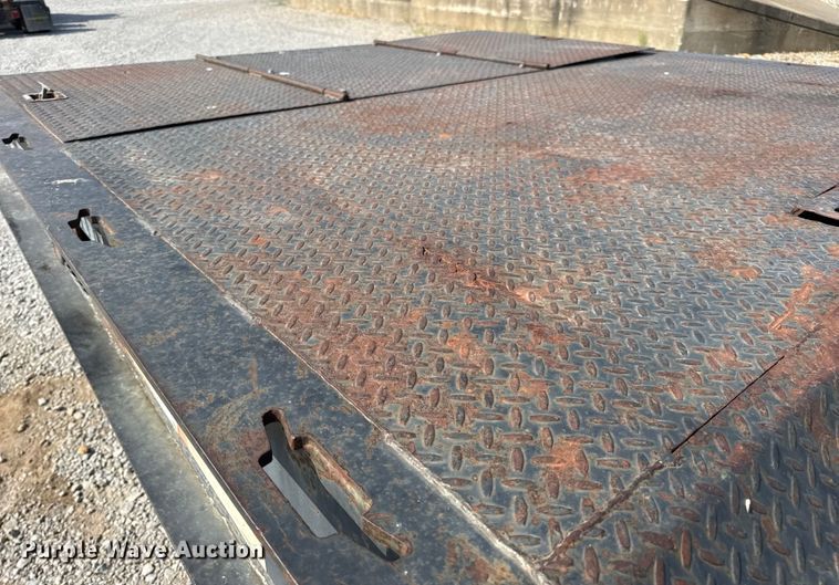 image for item DW6503 2008 Palomino MUV-ALL double drop deck hydraulic tail equipment trailer