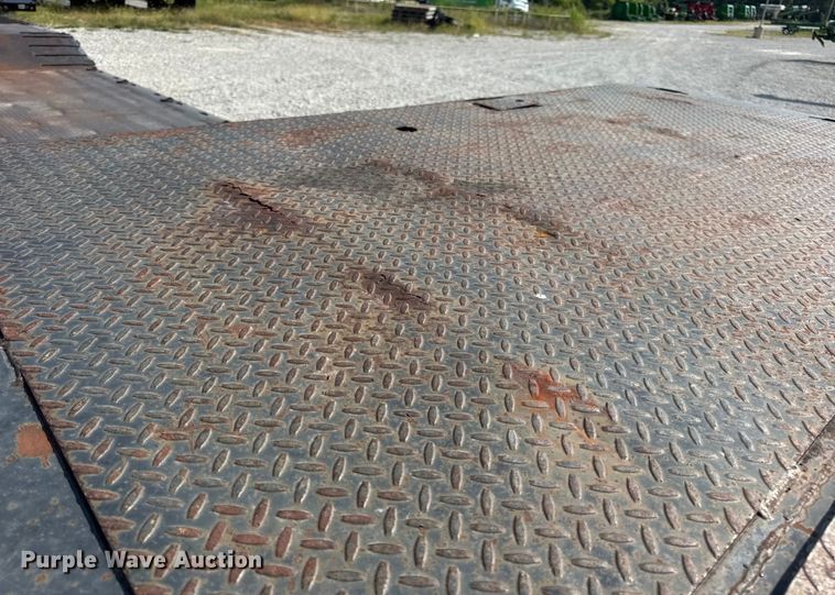 image for item DW6503 2008 Palomino MUV-ALL double drop deck hydraulic tail equipment trailer