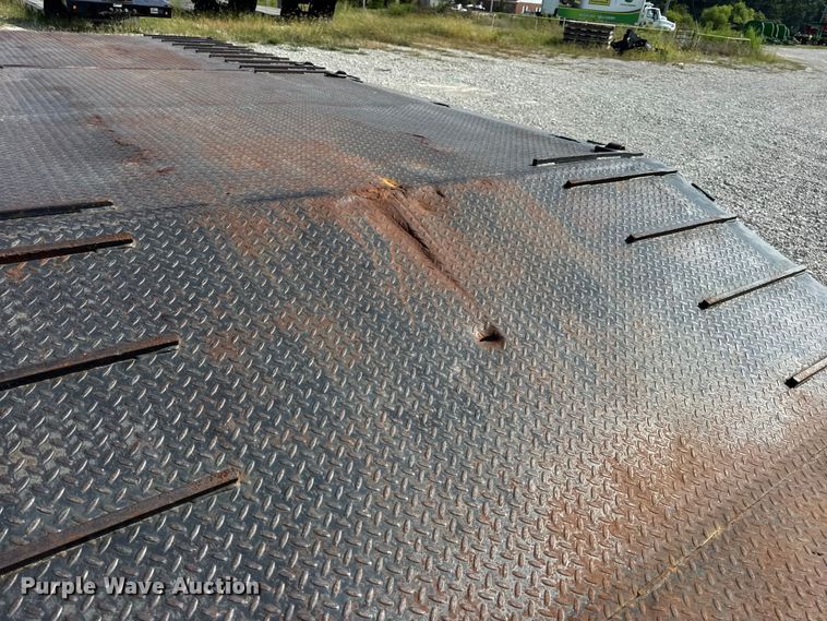 image for item DW6503 2008 Palomino MUV-ALL double drop deck hydraulic tail equipment trailer