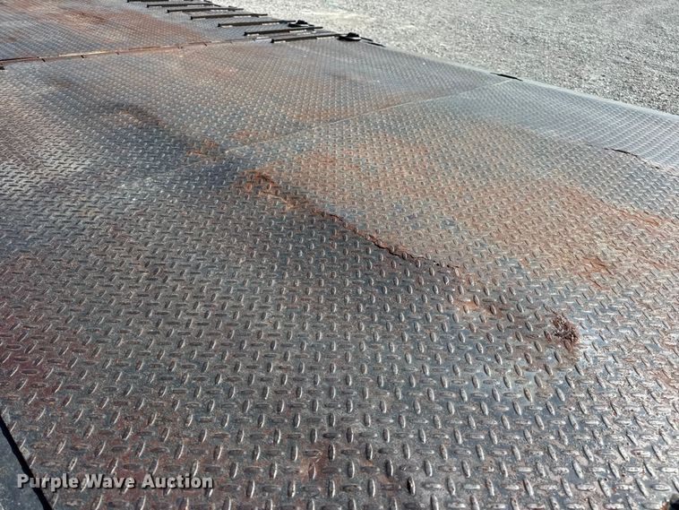 image for item DW6503 2008 Palomino MUV-ALL double drop deck hydraulic tail equipment trailer