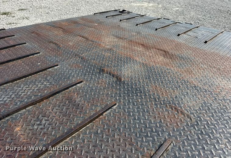 image for item DW6503 2008 Palomino MUV-ALL double drop deck hydraulic tail equipment trailer