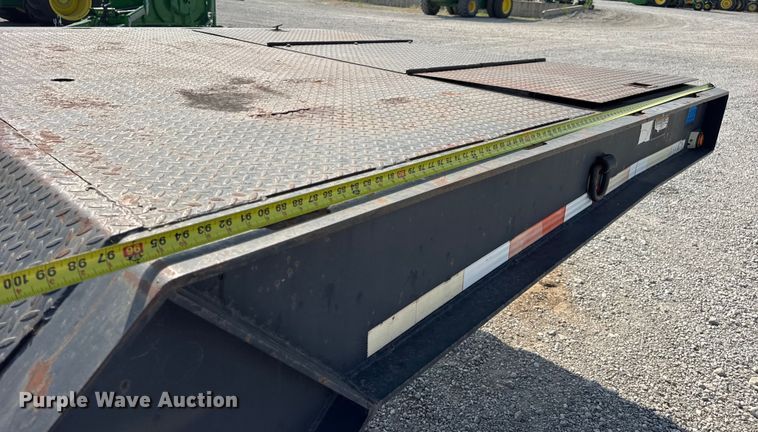 image for item DW6503 2008 Palomino MUV-ALL double drop deck hydraulic tail equipment trailer