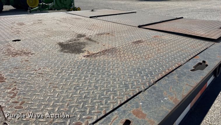 image for item DW6503 2008 Palomino MUV-ALL double drop deck hydraulic tail equipment trailer