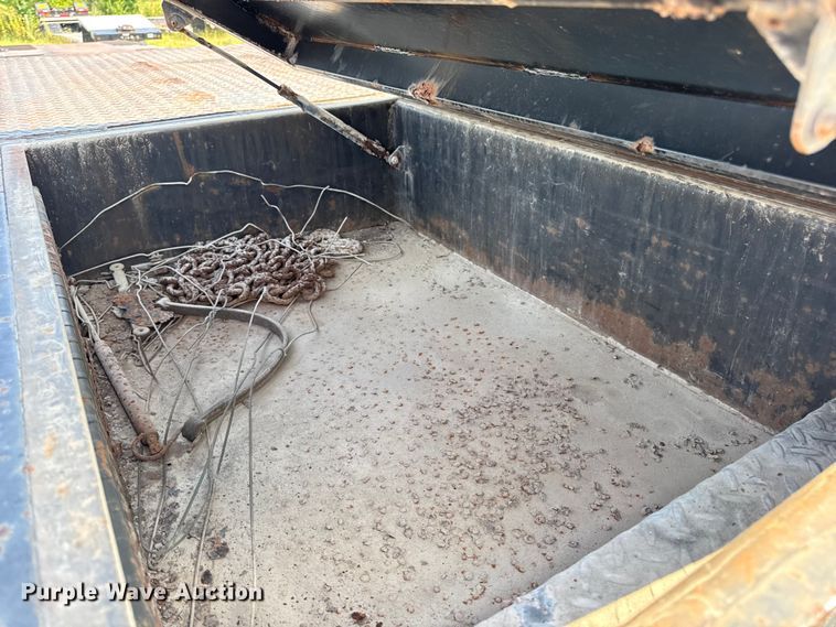 image for item DW6503 2008 Palomino MUV-ALL double drop deck hydraulic tail equipment trailer