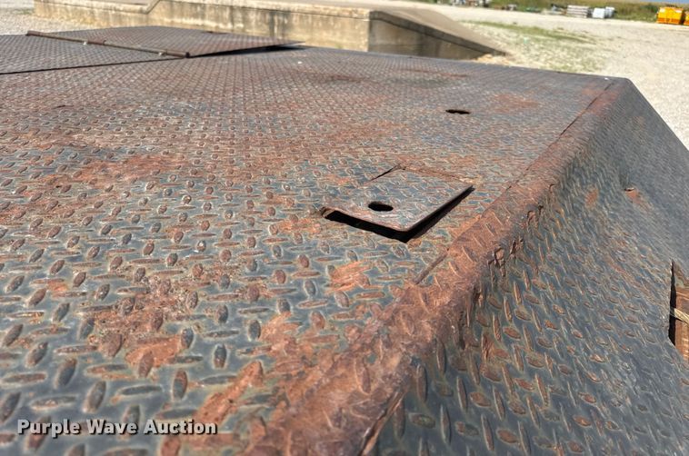 image for item DW6503 2008 Palomino MUV-ALL double drop deck hydraulic tail equipment trailer