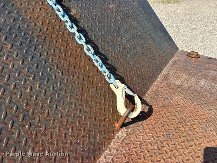 image for item DW6503 2008 Palomino MUV-ALL double drop deck hydraulic tail equipment trailer