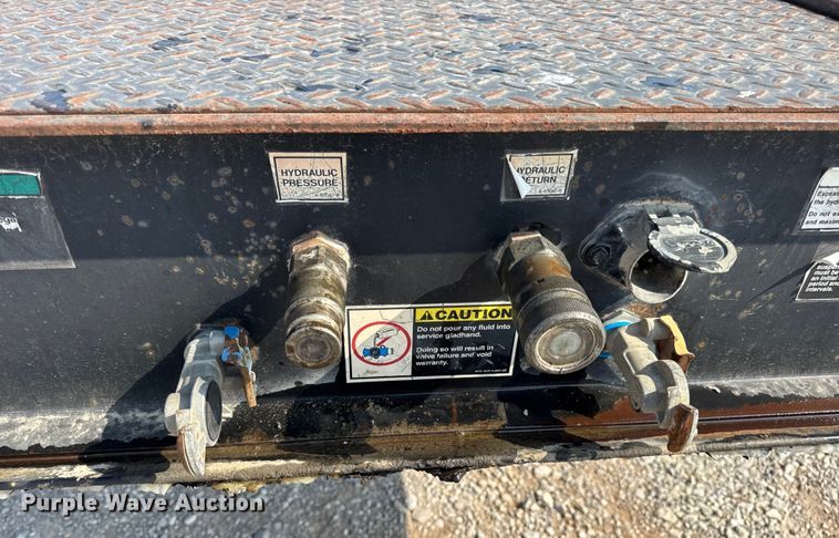 image for item DW6503 2008 Palomino MUV-ALL double drop deck hydraulic tail equipment trailer