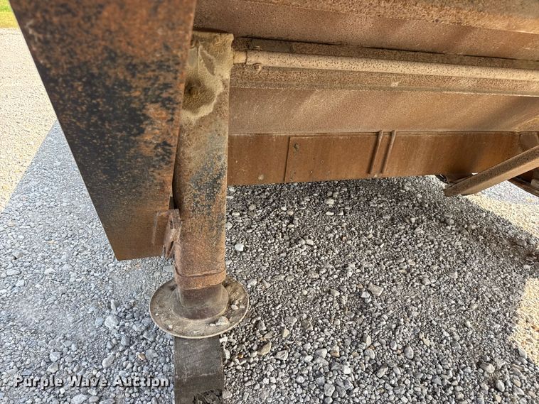 image for item DW6503 2008 Palomino MUV-ALL double drop deck hydraulic tail equipment trailer