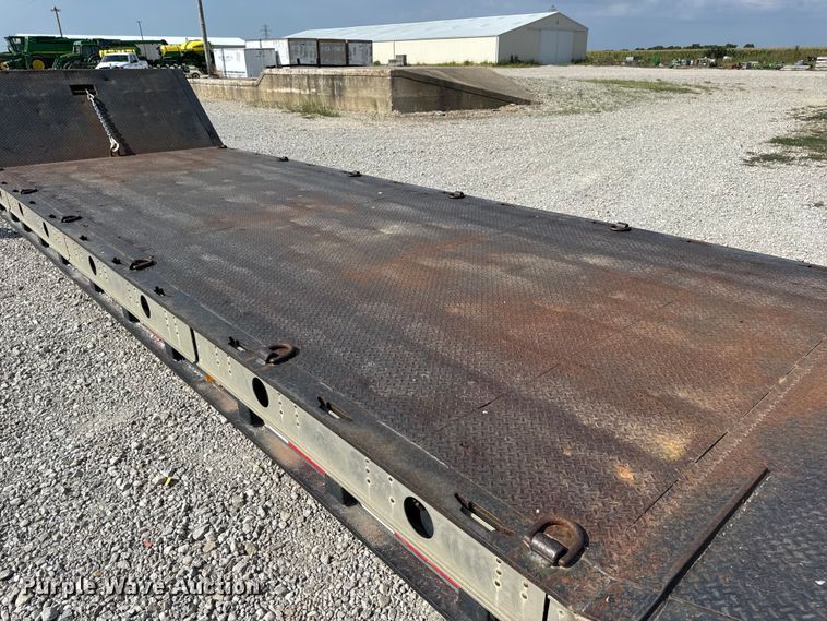 image for item DW6503 2008 Palomino MUV-ALL double drop deck hydraulic tail equipment trailer