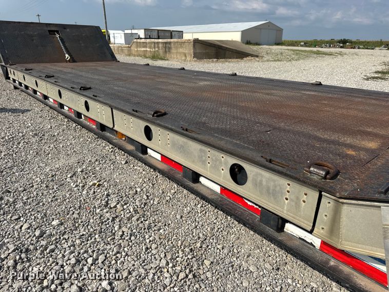 image for item DW6503 2008 Palomino MUV-ALL double drop deck hydraulic tail equipment trailer