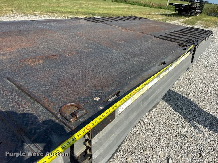 image for item DW6503 2008 Palomino MUV-ALL double drop deck hydraulic tail equipment trailer