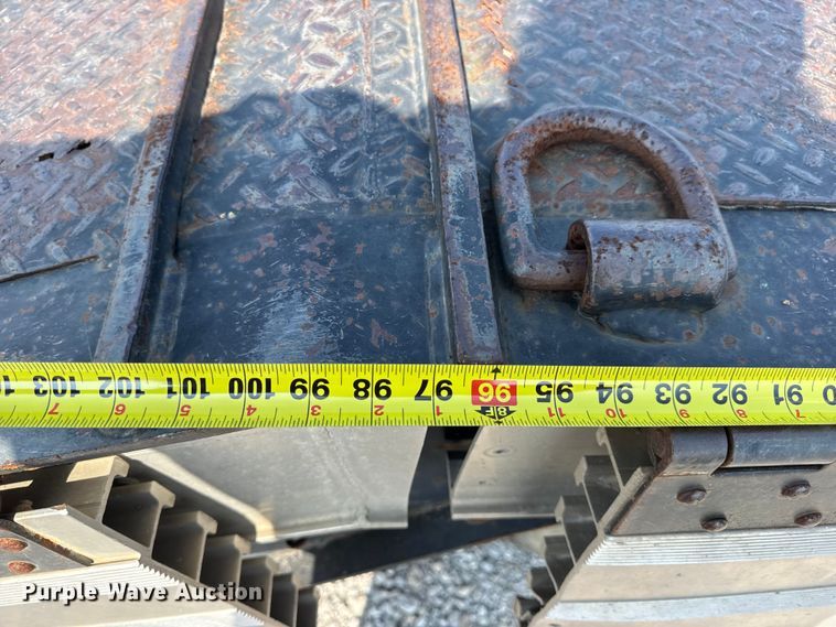 image for item DW6503 2008 Palomino MUV-ALL double drop deck hydraulic tail equipment trailer