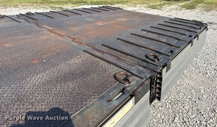 image for item DW6503 2008 Palomino MUV-ALL double drop deck hydraulic tail equipment trailer