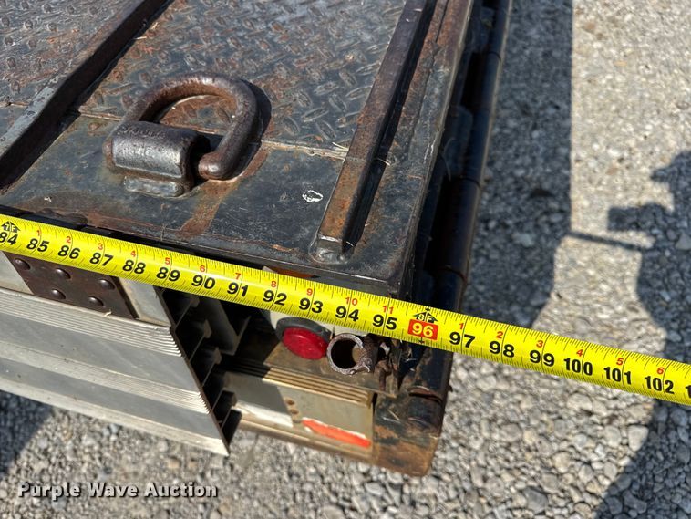 image for item DW6503 2008 Palomino MUV-ALL double drop deck hydraulic tail equipment trailer