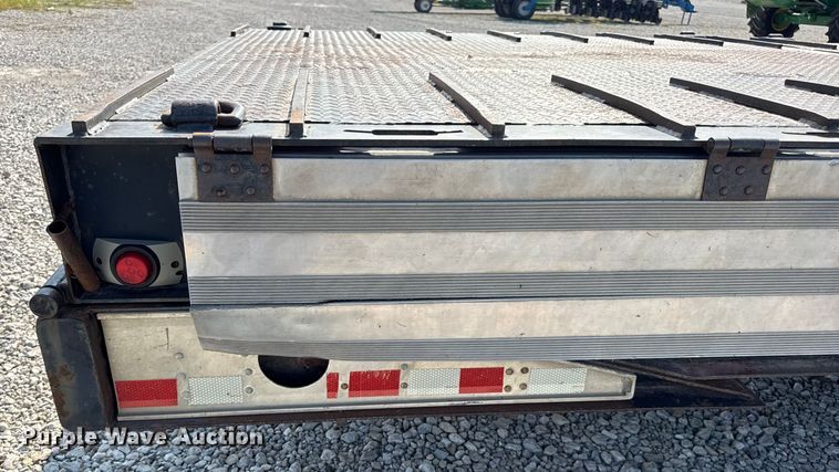 image for item DW6503 2008 Palomino MUV-ALL double drop deck hydraulic tail equipment trailer