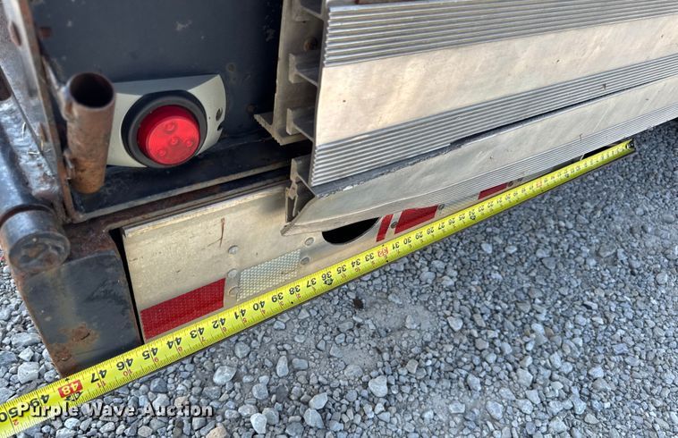 image for item DW6503 2008 Palomino MUV-ALL double drop deck hydraulic tail equipment trailer