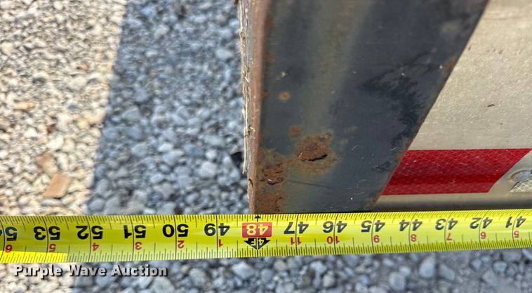 image for item DW6503 2008 Palomino MUV-ALL double drop deck hydraulic tail equipment trailer