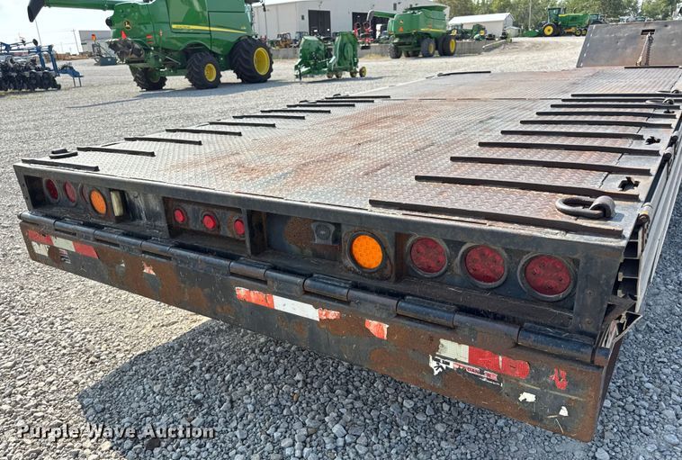 image for item DW6503 2008 Palomino MUV-ALL double drop deck hydraulic tail equipment trailer