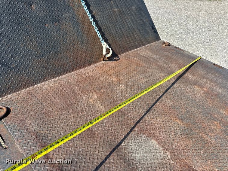 image for item DW6503 2008 Palomino MUV-ALL double drop deck hydraulic tail equipment trailer