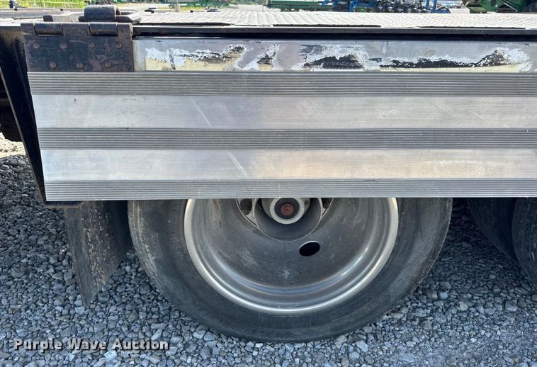 image for item DW6503 2008 Palomino MUV-ALL double drop deck hydraulic tail equipment trailer