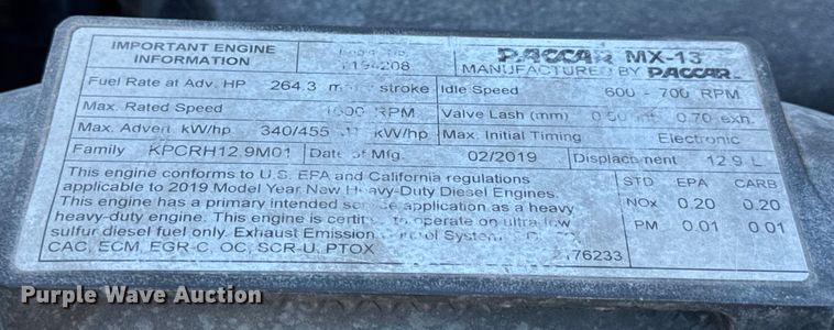 image for item DW6532 2020 Kenworth T680 Semi Truck