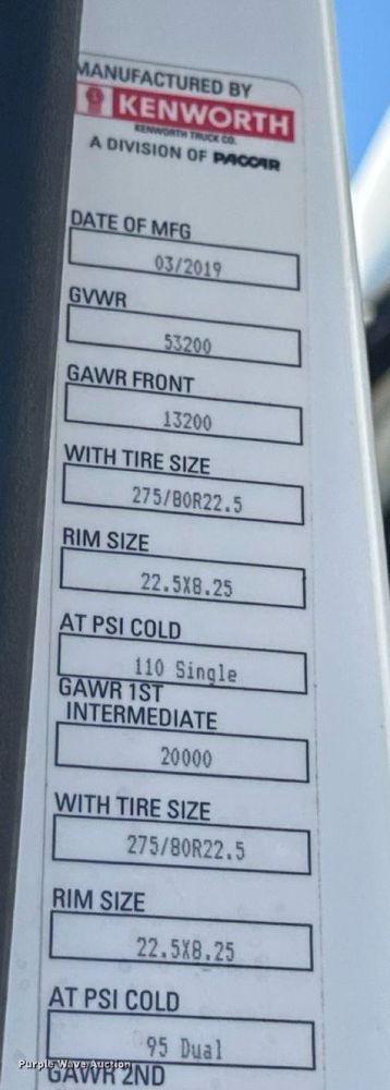 image for item DW6532 2020 Kenworth T680 Semi Truck