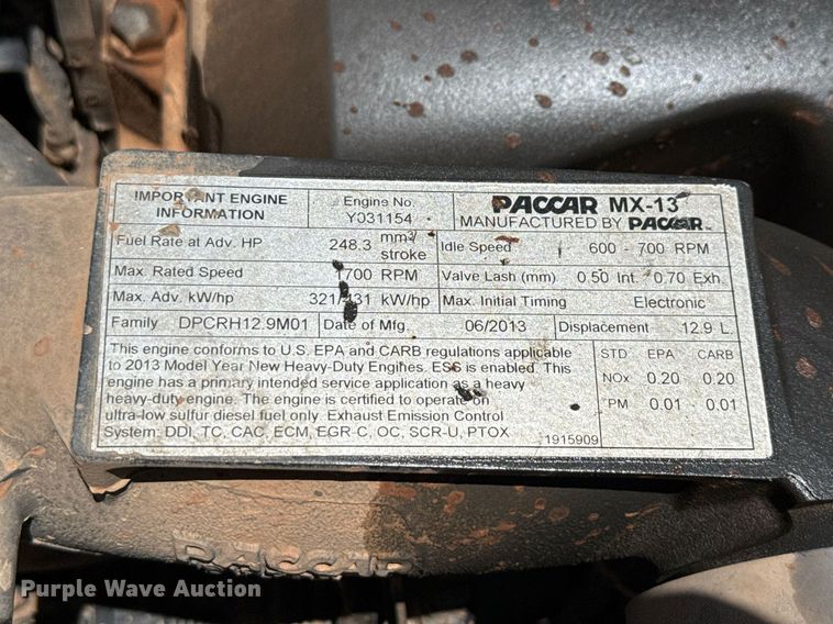 image for item DX5583 2014 Kenworth T680 semi truck