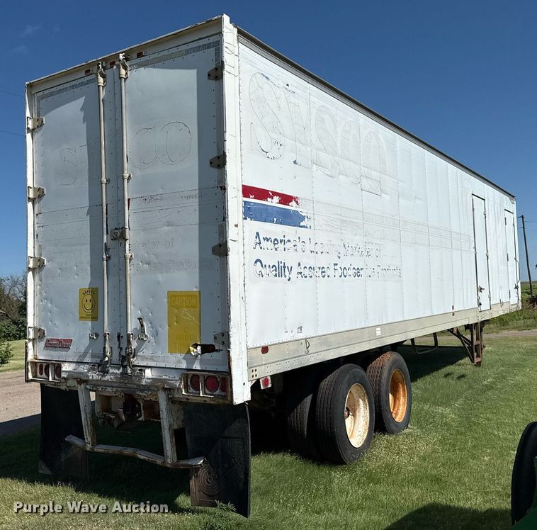 image for item DZ8582 1982 Great Dane 721TZ1B dry van trailer