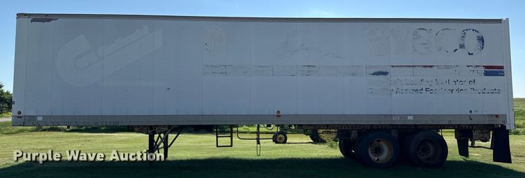 image for item DZ8582 1982 Great Dane 721TZ1B dry van trailer